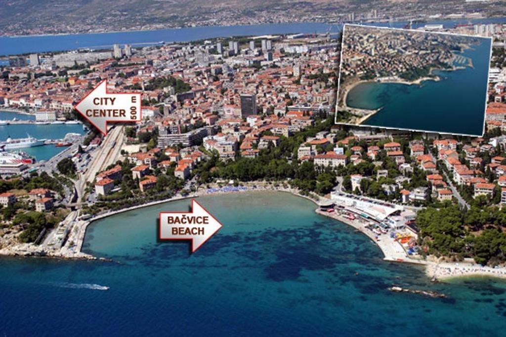 Apartamento Apartman Bacvice Split Exterior foto